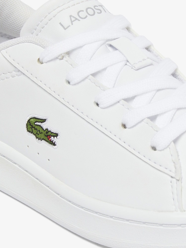 Lacoste Carnaby White Trainers - Image 6 of 6