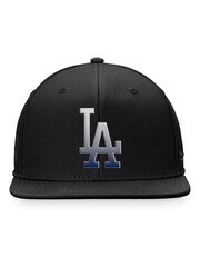 adidas Black MLB Los Angeles Dodgers Iconic Gradient Snapback Cap - Image 3 of 4