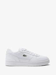 Lacoste T-Clip Lace-Up Logo Trainers - Image 1 of 6