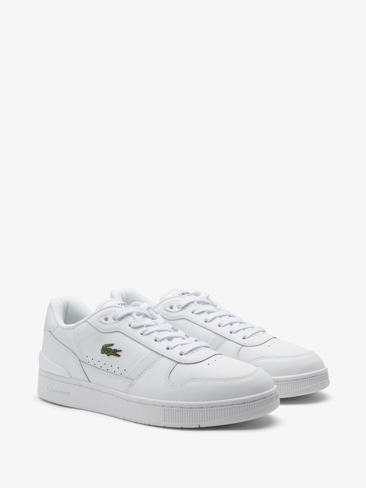 Lacoste T-Clip Lace-Up Logo Trainers - Image 2 of 6