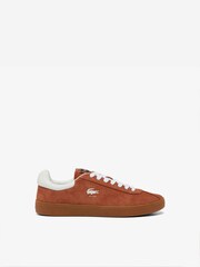 Lacoste Baseshot Brown Trainers - Image 1 of 6