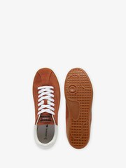 Lacoste Baseshot Brown Trainers - Image 5 of 6