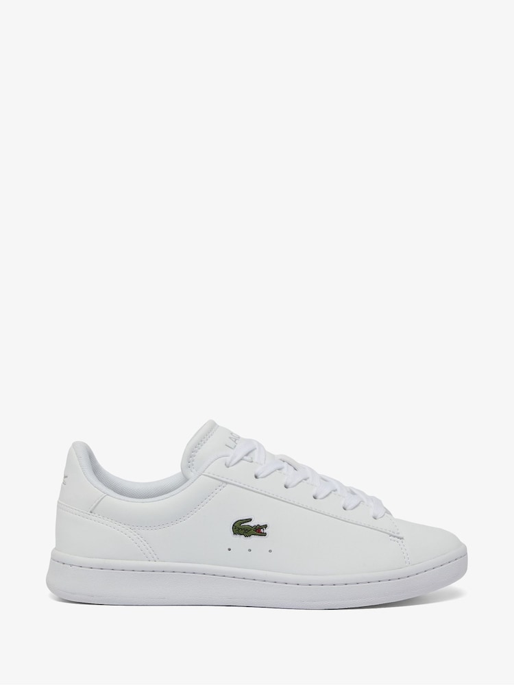 Lacoste Carnaby White Trainers - Image 1 of 6 Lacoste Carnaby White Trainers - Image 1 of 6