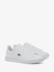 Lacoste Carnaby White Trainers - Image 2 of 6
