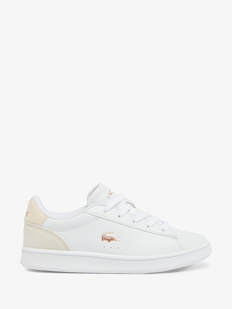 Lacoste Carnaby White Trainers - Image 1 of 6