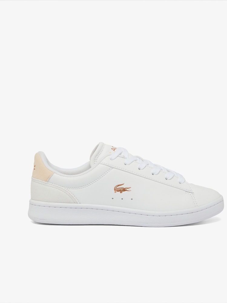 Lacoste Girls White Carnaby Set - Image 1 of 6 Lacoste Girls White Carnaby Set - Image 1 of 6