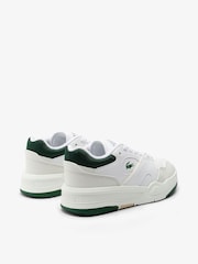 Lacoste Lineshot White Trainers - Image 3 of 6