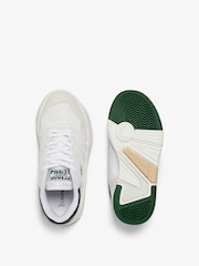 Lacoste Lineshot White Trainers - Image 4 of 6