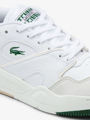 Lacoste Lineshot White Trainers - Image 6 of 6