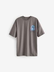 Grey/Purple Lilo & Stitch License Nighties 2 Pack (3-14yrs) - Image 6 of 8