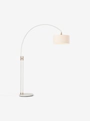 MADE.COM White Teo Arch Floor Lamp - Image 2 of 4