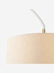 MADE.COM White Teo Arch Floor Lamp - Image 3 of 4