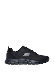 Skechers Black Chrome Track Broaders Trainers - Image 1 of 2