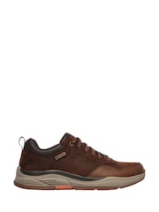 Skechers Brown Mens Benago Hombre Trainers - Image 1 of 4