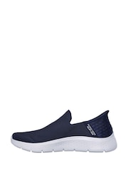 Skechers Navy Go Walk Flex Slip In Trainers - Image 2 of 5