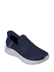 Skechers Navy Go Walk Flex Slip In Trainers - Image 3 of 5