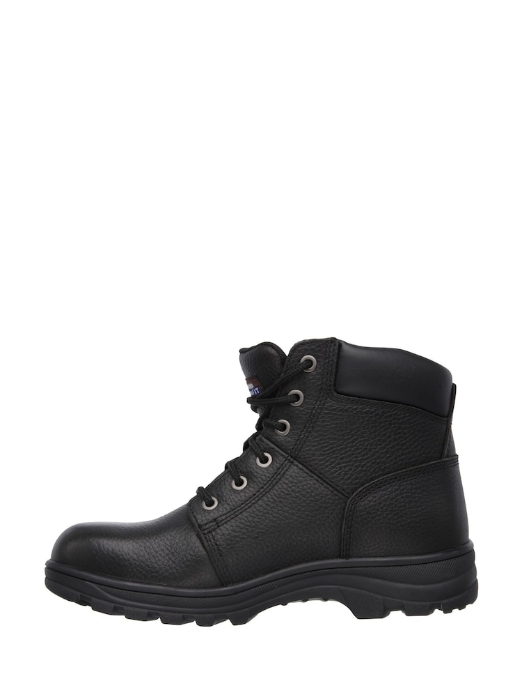 Skechers Black Workshire Work Boots - Image 2 of 5