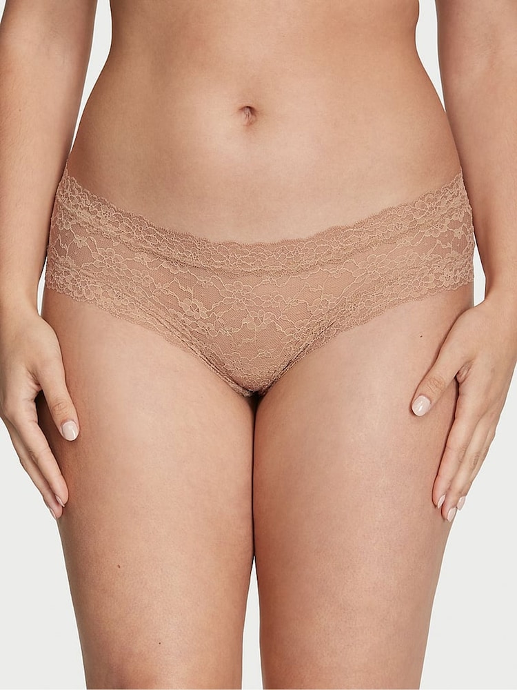 Victoria's Secret Praline Nude Cheeky Knickers - Image 1 of 3