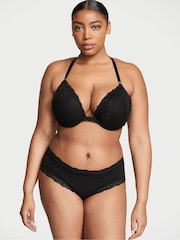 Victoria's Secret Black Posey Lace Knickers - Image 1 of 3