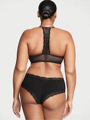 Victoria's Secret Black Posey Lace Knickers - Image 2 of 3