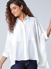 Camisa elástica elegante y relajada de Roman - Imagen 1 de 5