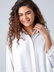 Camisa elástica elegante y relajada de Roman - Imagen 4 de 5