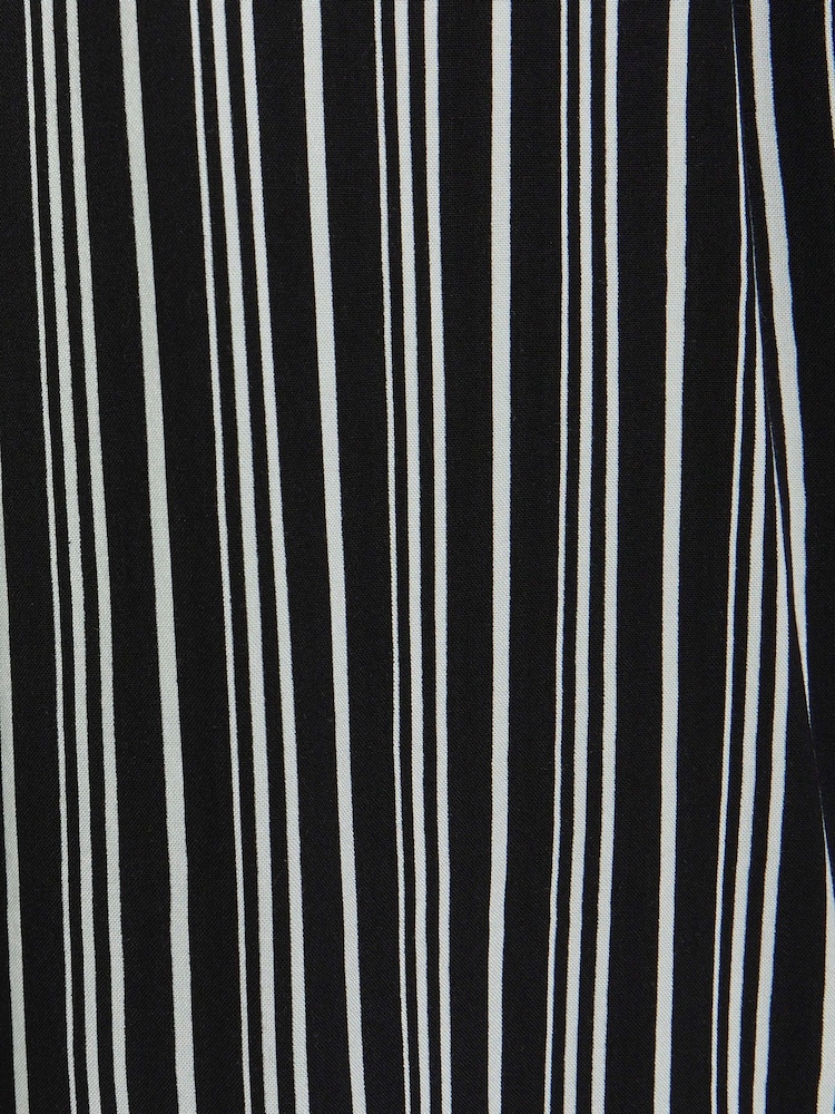 River Island Black Stripe Pull On Trousers - Image 4 of 4 River Island Black Stripe Pull On Trousers - Image 4 of 4