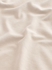 Ecru White Single Relaxed Fit 100% Cotton Graphic Heavyweight T-Shirt - Image 7 of 7