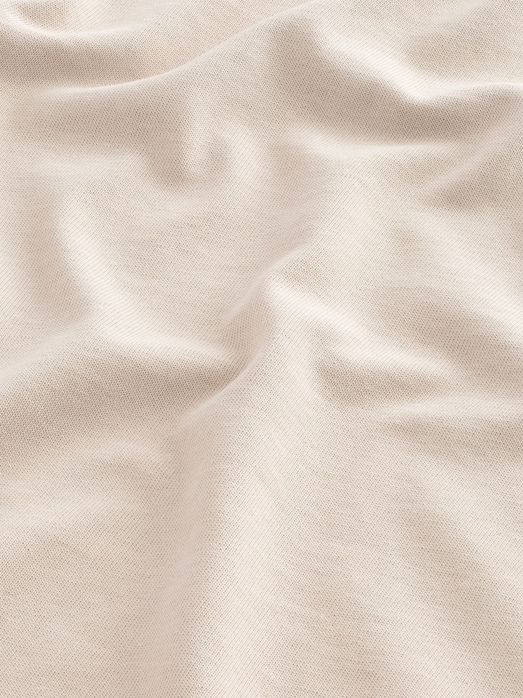 Ecru White Single Relaxed Fit 100% Cotton Graphic Heavyweight T-Shirt - Image 7 of 7