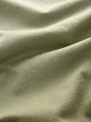 Green 100% Cotton Dip Dye T-Shirt - Image 7 of 8