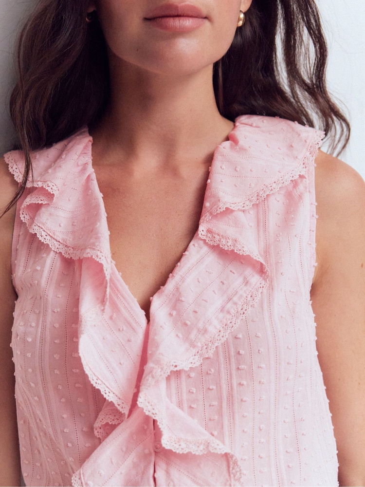 Boden Pink Eliza Sleeveless Top - Image 2 of 6 Boden Pink Eliza Sleeveless Top - Image 2 of 6