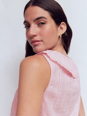 Boden Pink Eliza Sleeveless Top - Image 5 of 6