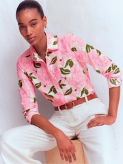 Boden Pink Sienna Cotton Shirt - Image 1 of 6