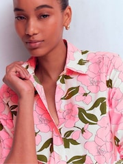 Boden Pink Sienna Cotton Shirt - Image 2 of 6