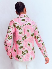 Boden Pink Sienna Cotton Shirt - Image 3 of 6