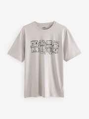 Blue/Grey/Green Music Graphic Band 100% Cotton T-Shirts 3 Pack - Image 10 of 12