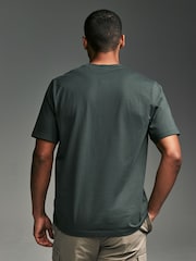 Blue/Grey/Green Music Graphic Band 100% Cotton T-Shirts 3 Pack - Image 3 of 12