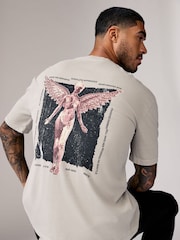 Stone Nirvana Regular Fit Band Graphic 100% Cotton T-Shirt - Image 1 of 9