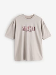 Stone Nirvana Regular Fit Band Graphic 100% Cotton T-Shirt - Image 6 of 9