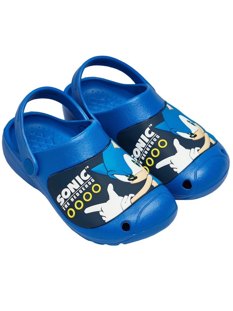 Character Blue Sonic Clogs - Image 2 of 5