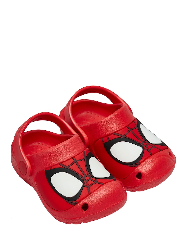 Character Red Marvel Spiderman Clogs - Image 2 of 5