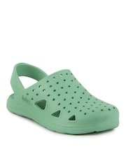 Totes Green SolBounce Toddler Clogs - Image 2 of 5