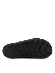 Totes Black Kids Solbounce Moulded Double Buckle Slides - Image 5 of 5