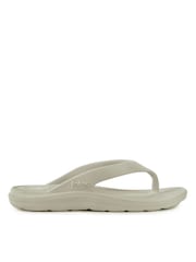 Totes Nude Ladies Solbounce Toe Post Flip Flops Sandals - Image 2 of 5