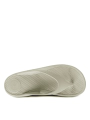 Totes Nude Ladies Solbounce Toe Post Flip Flops Sandals - Image 4 of 5