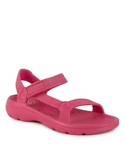 Totes Pink Solbounce Ladies Adjustable Sport Sandals - Image 3 of 5