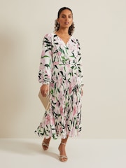 Phase Eight Multi Petite Petite Penny Floral Midi Dress - Image 1 of 6