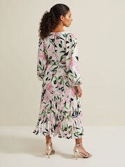 Phase Eight Multi Petite Petite Penny Floral Midi Dress - Image 2 of 6