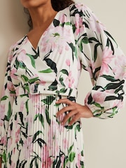Phase Eight Multi Petite Petite Penny Floral Midi Dress - Image 5 of 6