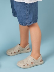Totes Grey SolBounce Toddler Clogs - Image 5 of 5